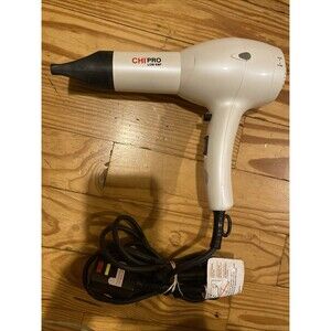 CHI PRO LOW EMF Professional Hair Dryer MODEL GF8157 With Diffuser Attachment